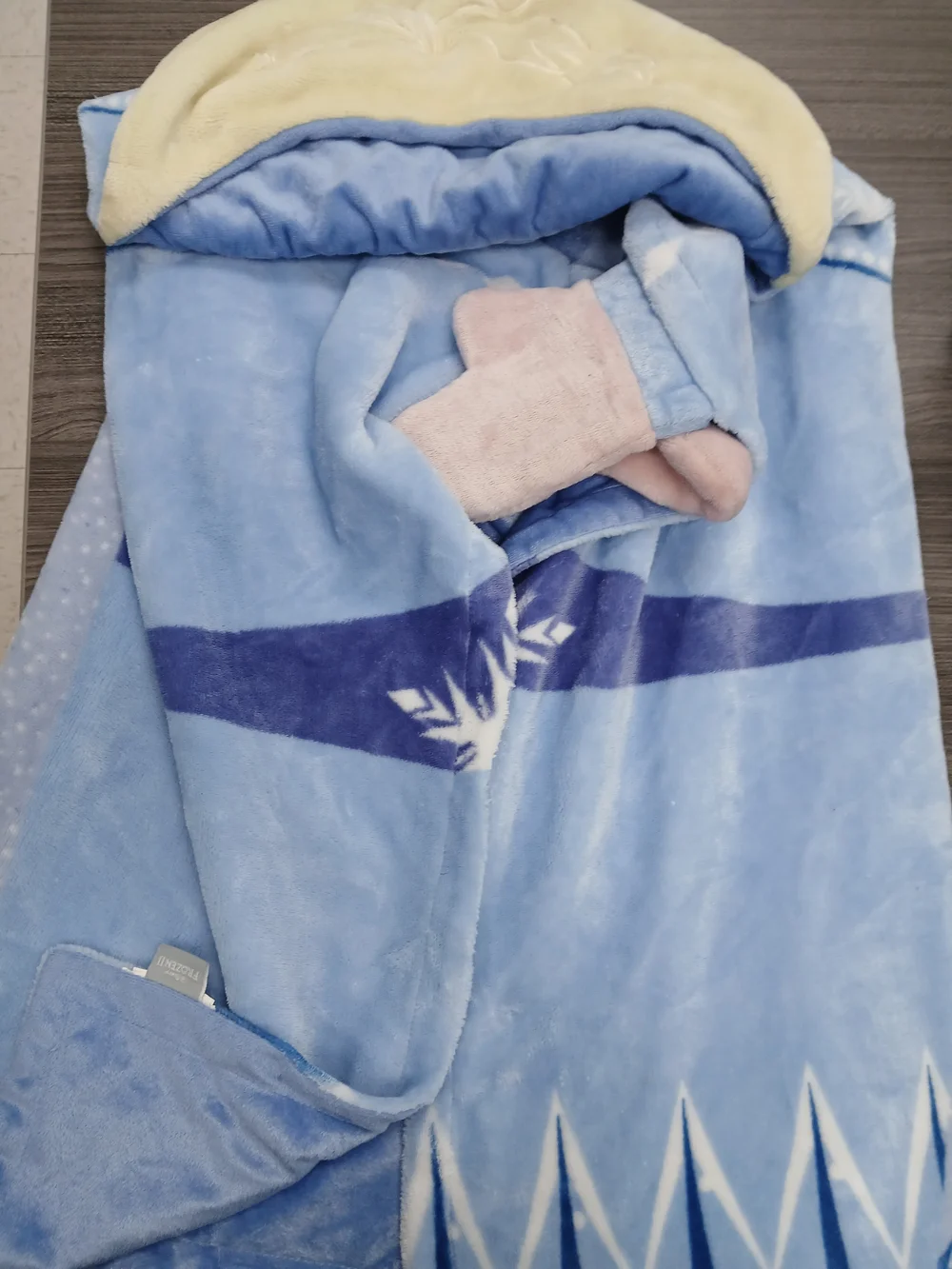 Frozen Hooded Blanket